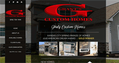 Desktop Screenshot of grantscustomhomes.com