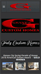 Mobile Screenshot of grantscustomhomes.com